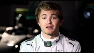 Nico Rosberg GP insights  fitness of a F1 driver [upl. by Milicent688]