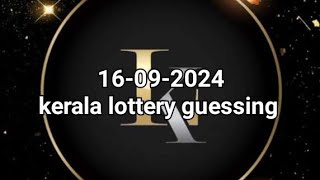 16092024 kerala lottery chart guessing [upl. by Sherj]