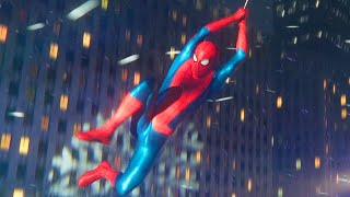 SpiderMan No Way Home  Final Swing Scene  Classic SpiderMan’s Suit  Movie Clip HD [upl. by Lednyk]