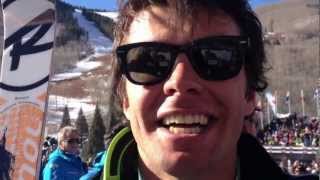 Matteo Marsaglia lands amazing first victory in the Birds of Prey Super G [upl. by Ruvolo]