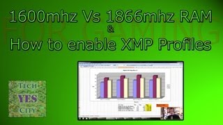 1600mhz vs 1866mhz RAM for GAMING  How to Enable XMP Profiles [upl. by Aicnelav467]