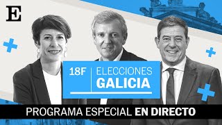 Así fue la noche electoral en Galicia resultados de las Elecciones del 18F  EL PAÍS [upl. by Rutger]