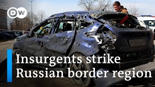 Russia begins evacuations after crossborder attacks  DW News [upl. by Yrok]