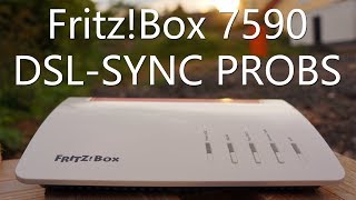 FritzBox 7590  Kein DSL Sync  Telekom DSL  VDSL [upl. by Wachter219]