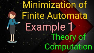 Minimization of DFA Example 1 How to reduce the states in DFA [upl. by Yreneh]