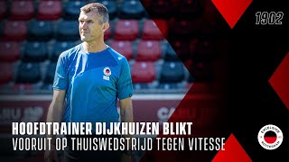 🔜 Marinus Dijkhuizen over eerste thuiswedstrijd  quot𝙃𝙚𝙩 𝙞𝙨 𝙚𝙚𝙣 𝙢𝙤𝙤𝙞 𝙖𝙛𝙛𝙞𝙘𝙝𝙚 𝙫𝙤𝙤𝙧 𝙤𝙣𝙨quot [upl. by Aticnemrac]