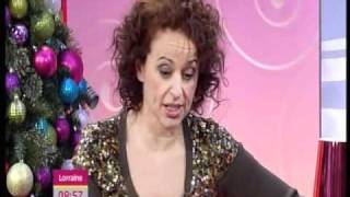 Nadia Sawalha on Lorraine 201210avi [upl. by Yramesor]