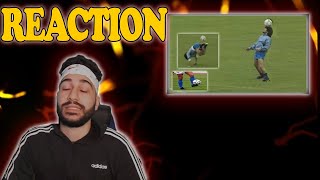 Diego Maradona Amazing Skills in Training Reaction [upl. by Ahsercal]