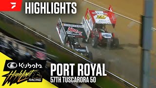 Tuscarora 50  Kubota High Limit Racing at Port Royal Speedway 9724  Highlights [upl. by Nady]