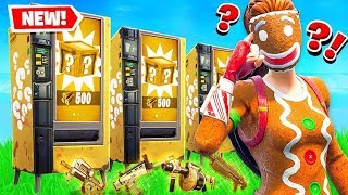 VENDING MACHINE Lucky Blocks NEW GAME MODE in Fortnite [upl. by Anilev]