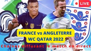 Match France vs Angleterre coupe du monde 2022  Date  Stade Chaines diffusant France  Angleterre [upl. by Ariday]