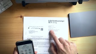 Betrug mit Bundesanzeiger Verlag TransparenzregisterGebührenbescheid prüfen [upl. by Rollecnahc453]