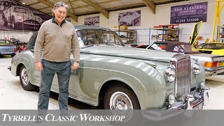 Classical Splendour Bentley S1 Standard Steel Saloon  Tyrrells Classic Workshop [upl. by Huntlee]