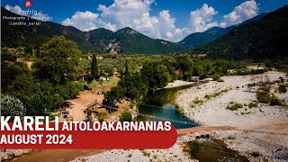 4K Βόλτα στο Kαρέλι Αιτωλοακαρνανίας  Riding to Kareli Aitoloakarnanias [upl. by Balkin]