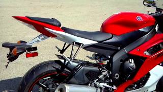 2013 Yamaha YZFR6 in Red  Alcoa Good Times [upl. by Ecile]