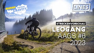 Streckenvorschau aAGS 2023 6  Bikepark Leogang  LINES [upl. by Saunder15]