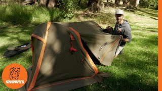 Oztent DS1 Pitch Black Single Dome Swag  Features [upl. by Eisaj489]