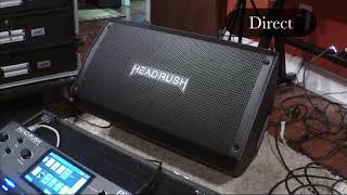 Headrush FRFR112 Speaker Demonstration [upl. by Saberhagen]