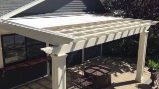 Sunesta Suncover motorized pergola cover [upl. by Howland]