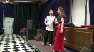 Brighton Jive teaching at The Atomic Vintage Festival [upl. by Enirol]