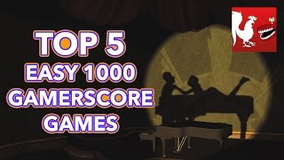 Top 5 Easy 1000 Gamerscore Games  Rooster Teeth [upl. by Peace]