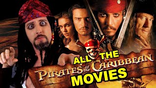 All The Pirates of The Caribbean Movies [upl. by Airlee]