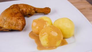 Kartoffelklöße selber machen diese Kartoffelknödel gelingen immer Knödel Klöße [upl. by Daney471]