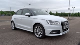 2016 Audi A1 Sportback 14 TFSI 125 S line StartUp and Full Vehicle Tour [upl. by Bubalo362]