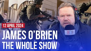 If Iran attacks Israel what happens  James OBrien  The Whole Show [upl. by Alikee]