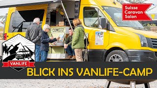 Suisse Caravan Salon 2023・Vanlife Camp・Rundgang über die Messe [upl. by Firehs]