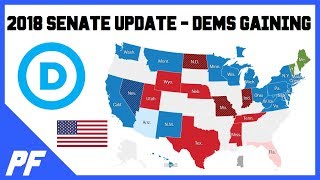 Democrats Closing In  2018 Senate Midterm Election Results Update  Arizona amp Florida [upl. by Ardnaiek]