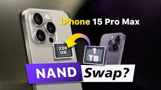 Can iPhone 15 Pro Max NAND Swap from iPhone 14 Pro [upl. by Zzabahs]