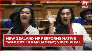 Viral  New Zealands Youngest MP Stuns Parliament With First Speech Performs Maori Haka [upl. by Materse580]