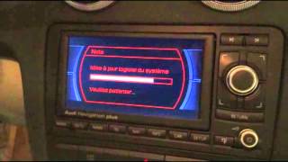 Audi RNSE Installation Firmware 660 SDS [upl. by Anyela33]