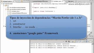 Spring Framework 2 Dependency injection Video Tutorial [upl. by Rica]