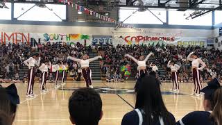 Crescenta Valley High School Dance  Small All Female at Rally 2018 [upl. by Eenaj989]