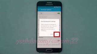 Android Lollipop  How to Show Running Process Stats Application Duration on Samsung Galaxy S6 [upl. by Lenz]