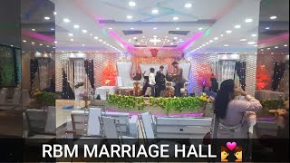 RBM New Marriage Hall 💑  Best Marriage Hall in Dhanbad [upl. by Lavena194]