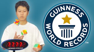 Solving Cubes Whilst JUGGLING  Guinness World Records [upl. by Marielle672]