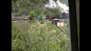 Horseshoe Curve as seen from Dome Car [upl. by Wettam]