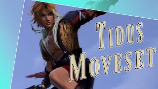 Tidus Moveset  Detail  Dissidia Final Fantasy NT DFFACDFFNT [upl. by Napas]