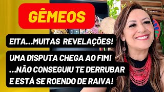 GÊMEOS ♊️ Eita…Muitas Revelações•Uma Disputa Chega Ao Fim…Não Conseguiu Te Derrubar [upl. by Alekram]