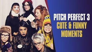 Anna Kendricks Reaction When Chrissie Fit Singing Cups  Pitch Perfect 3 Cast Cute amp Funny Moments [upl. by Delanos371]