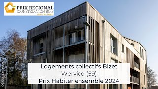 Prix Habiter ensemble  quotLogements collectifs Bizetquot  Prix Régional Construction Bois 2024 [upl. by Corissa]