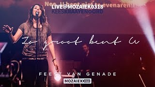 Zo Groot Bent U LiveMozaiek0318  Mozaiek Worship [upl. by Llywellyn]