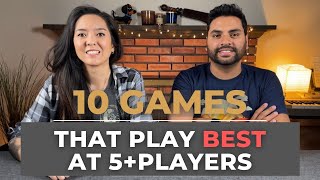 10 Board Games for 5 or More Players [upl. by Angil]