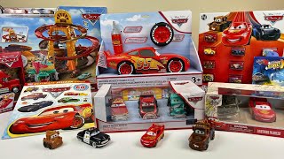 Disney Pixar Cars Unboxing Review  Crazy 8 Cars Launcher Race Set  Super Speed Blastway [upl. by Nnael]