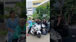 Dada ko halke me nahi lena tha 🥴 super hayabusa ktmlover r15 r15v4 funny stoppie bikelover [upl. by Arimlede]