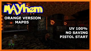 Doom 2 MAYhem 2018 Orange Edition UV 100 Map05 quotSmagma Flumequot [upl. by Grishilde]