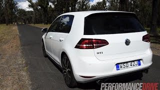 2014 Mk7 Volkswagen Golf GTI Performance 0100kmh amp engine sound [upl. by Aneerak782]